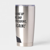 Gourde Isotherme J'aime quand Donald Trump est à nouveau président (Couvercle)
