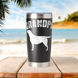 Gourde Isotherme JAUNE LABRADOR GRANDPA Famille correspondante