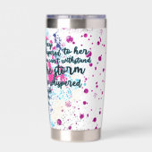 Gourde Isotherme Je suis la tempête (Couvercle)