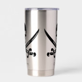 Gourde Isotherme Jolly Roger Pirate Custom (Gauche)