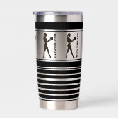 Gourde Isotherme Joueuse de volley-ball personnalisée (Gauche)