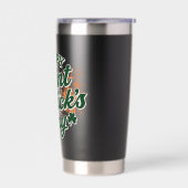Gourde Isotherme Joyeuse Saint-Patrick vintage (Gauche)