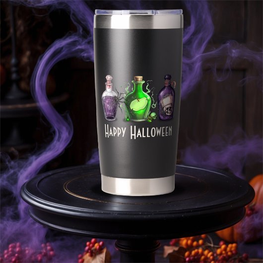 Gourde Isotherme Joyeux Jar d'apothecaire d'Halloween