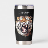 Gourde Isotherme jungle des amoureux du tigre cool (Extérieur)