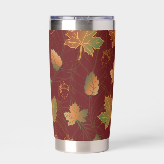 Gourde Isotherme Just Be Still Fall Leaves (Couvercle)