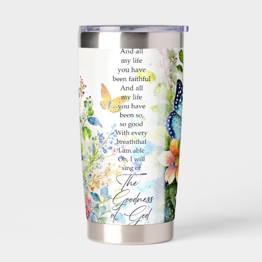 Gourde Isotherme La bonté de Dieu (Gauche)