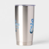 Gourde Isotherme La vie est meilleure en croisière (Gauche)