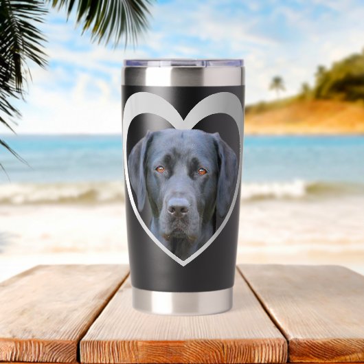 Gourde Isotherme Labrador Chien Labrador Labrador (Plage (pivotée))