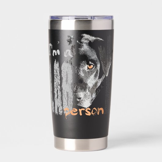 Gourde Isotherme Labrador Im A LAB Person Labrador Dog (Extérieur)