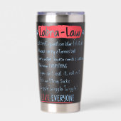 Gourde Isotherme LabraLaw Funny Labrador Idea Lab Lover (Extérieur)