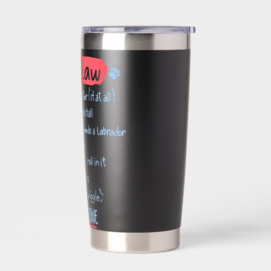 Gourde Isotherme LabraLaw Funny Labrador Idea Lab Lover (Gauche)