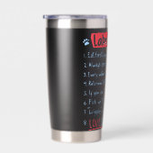 Gourde Isotherme LabraLaw Funny Labrador Idea Lab Lover (Gauche)