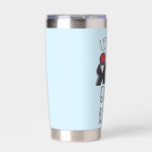 Gourde Isotherme Laissons les Jeux commencer à mépriser l'art Maria (Extérieur)