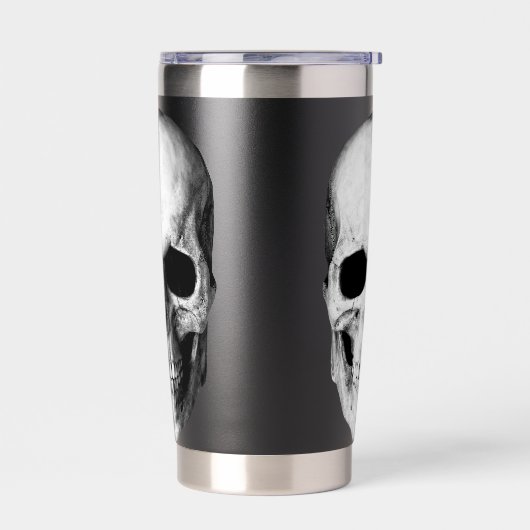 Gourde Isotherme Large Skull Gothic (Gauche)