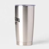 Gourde Isotherme Le journalisme est mon sport (Gauche)