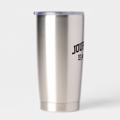 Gourde Isotherme Le journalisme est mon sport (Gauche)