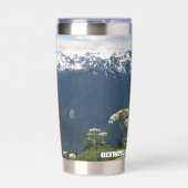 Gourde Isotherme Les montagnes du parc national olympique (Extérieur)