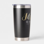 Gourde Isotherme "L'état d'esprit est tout" (Gauche)