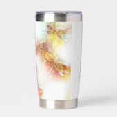 Gourde Isotherme libellules aquarelle personnalisées (Extérieur)