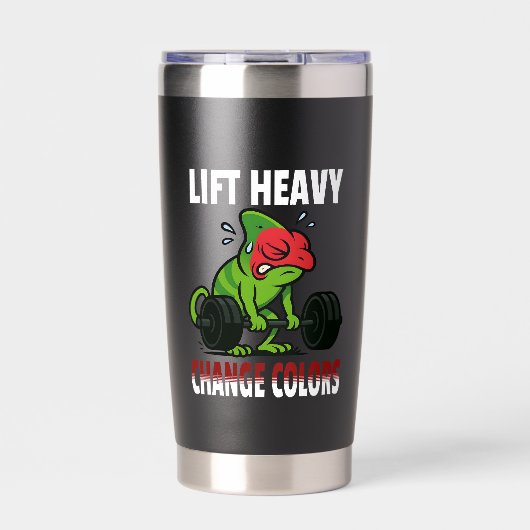 Gourde Isotherme Lift Heavy Change Colors – Funny Chameleon Gym (Extérieur)