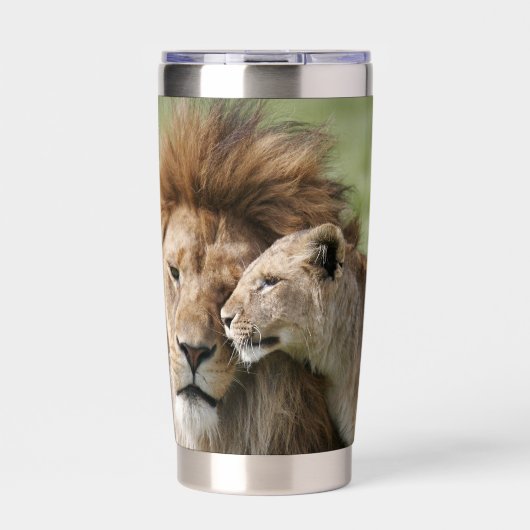Gourde Isotherme Lion (Extérieur)