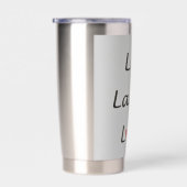 Gourde Isotherme Live, Rire, Message d'amour (Gauche)