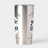 Gourde Isotherme Logo d'entreprise personnalisé (Gauche)