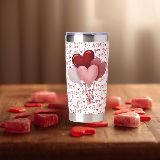 Gourde Isotherme Love Vibes Water Bottle