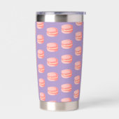 Gourde Isotherme Macarons roses (Gauche)