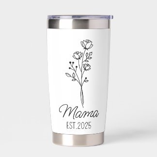 Gourde Isotherme Mama Tumbler, Custom New Mama Tumbler Gifts for