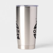 Gourde Isotherme Maman La Reine Typographie Créative (Gauche)