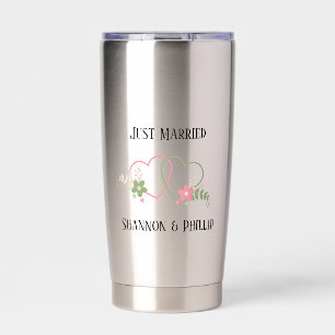 Gourde Isotherme Marié avec le Jardin des Noms de Mariée et de Cham