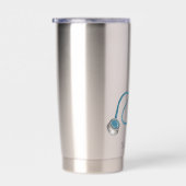 Gourde Isotherme Medical Assistant Stethoscope Personalized (Gauche)