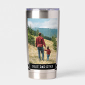 Gourde Isotherme Meilleur papa jamais 2 photo (Extérieur)