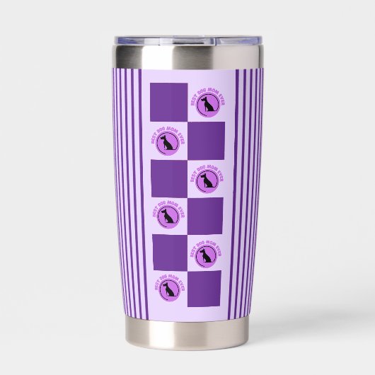 Gourde Isotherme Meilleure maman chien jamais, Cadeaux Amoureux de (Extérieur)