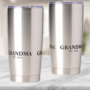 Gourde Isotherme Mémé a fondé Nouveau Cadeau pour Mémé