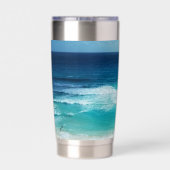 Gourde Isotherme Mer de Cancun Mexique (Couvercle)