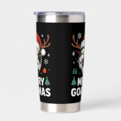 Gourde Isotherme Merry Goalmas - Funny Soccer Christmas (Gauche)