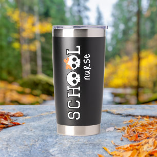 Gourde Isotherme Mignonne infirmière de l'école Halloween Eau