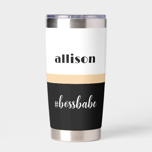 Gourde Isotherme Minuscule Boss Boss Personnalisé (Couvercle)