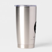 Gourde Isotherme Modern Business Logo Website Promotional Custom (Gauche)