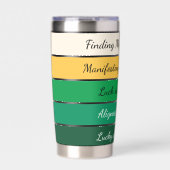 Gourde Isotherme Modern St. Patrick’s Day Gradient (Extérieur)