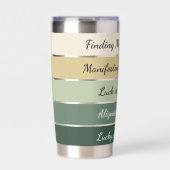 Gourde Isotherme Modern St. Patrick’s Day Gradient (Extérieur)