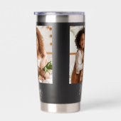 Gourde Isotherme Mom Established Date Black Photo White Script Gift (Gauche)