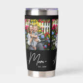 Gourde Isotherme Mom Established Script 3 Photo Black (Extérieur)