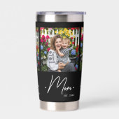 Gourde Isotherme Mom Established Script 3 Photo Black (Gauche)