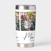 Gourde Isotherme Mom Established Script 3 Photo White (Couvercle)