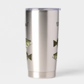 Gourde Isotherme Monogramme Basse Pêche Cool Sports Grande Bouche (Gauche)