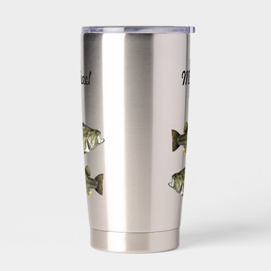 Gourde Isotherme Monogramme Basse Pêche Cool Sports Grande Bouche (Gauche)