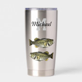 Gourde Isotherme Monogramme Basse Pêche Cool Sports Grande Bouche (Couvercle)